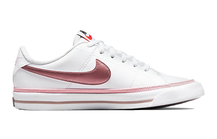 (GS) Nike Court Legacy 'White Pink Glaze' DA5380-110