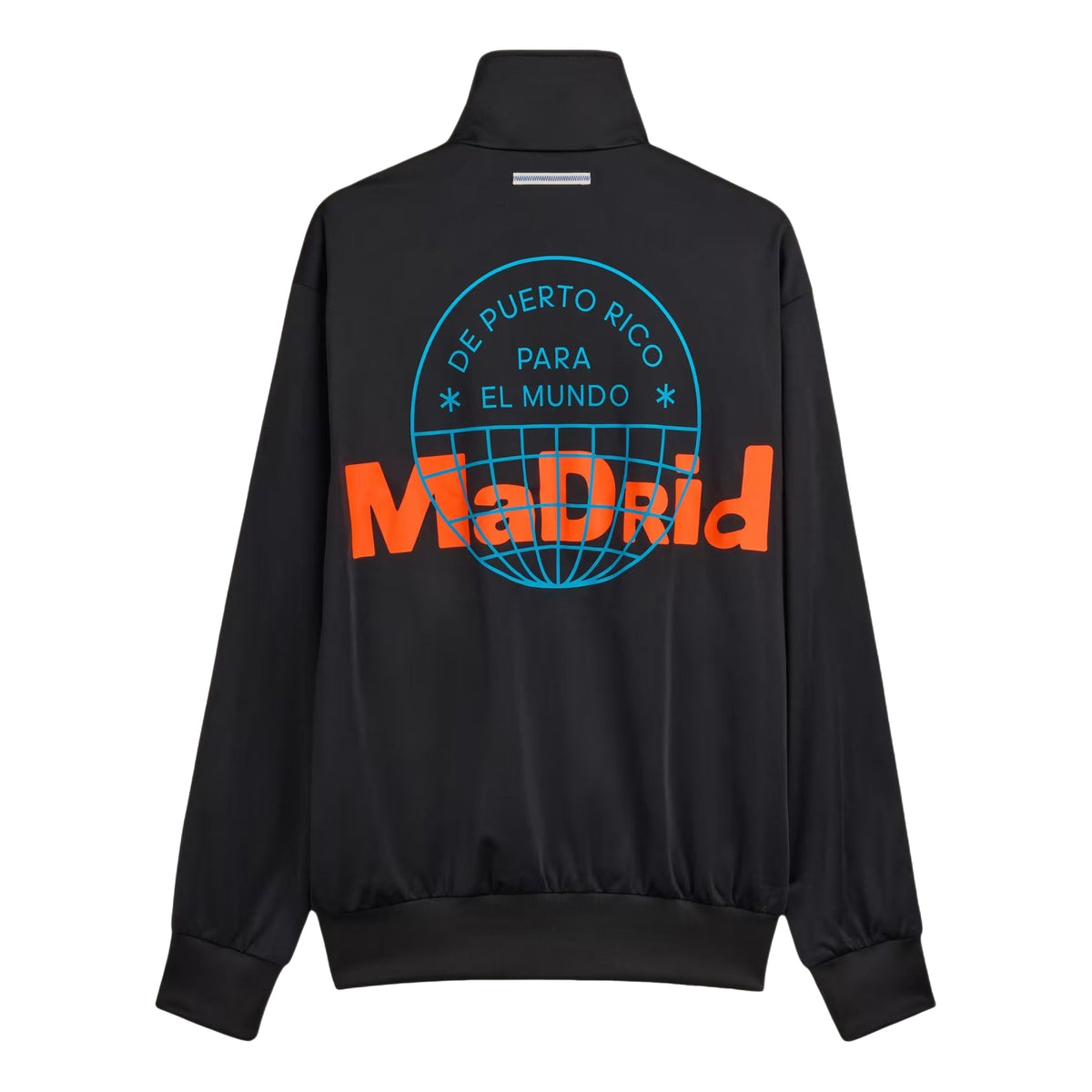 adidas x Bad Bunny DTmF Tour Merch Madrid Firebird Track Jacket 'Black' LG9056