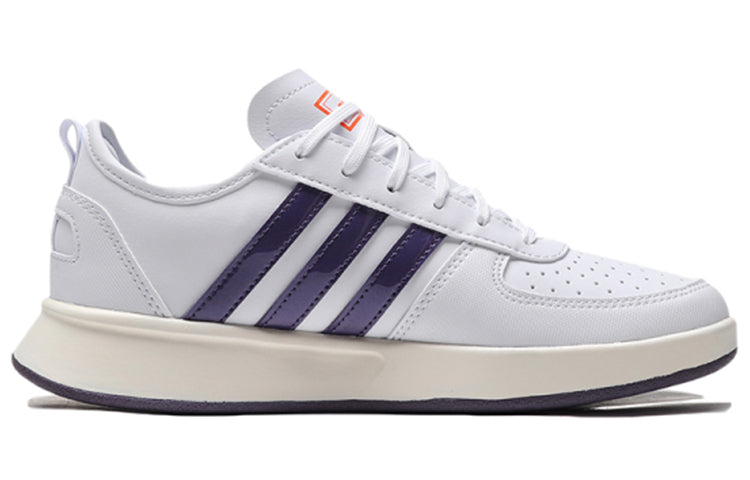 (WMNS) adidas neo Court80s Sneakers White/Purple EG8266