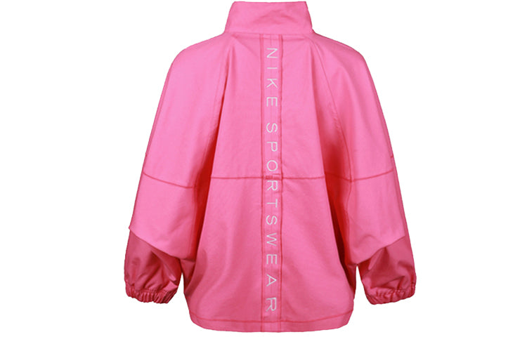 (WMNS) Nike Sportswear Jacket 'Purplepink White' CZ1425-684
