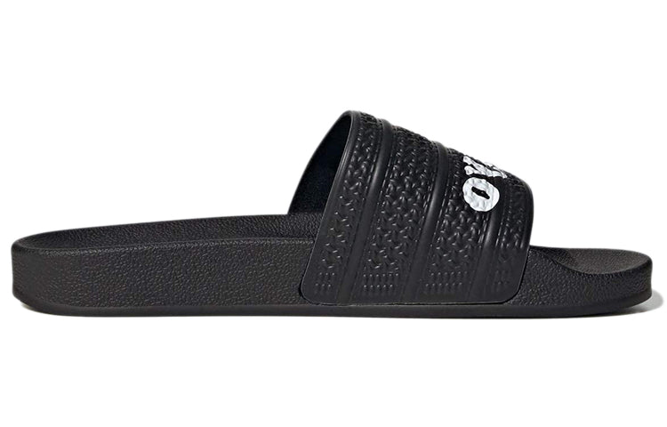 (WMNS) adidas originals Adilette Slides 'Black' H67740