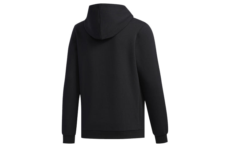 adidas neo Series Logo Suede Pullover Black FP7484