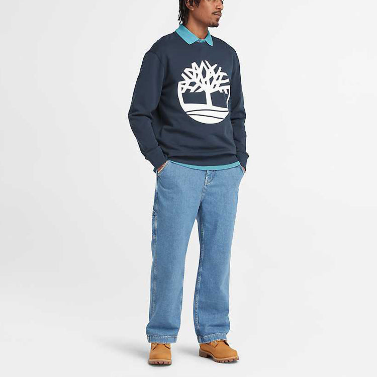 Timberland Tree Logo Sweater 'Navy' A2BJ8-U10