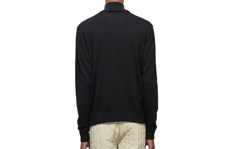 Men's A-COLD-WALL* Zipper Cardigan Black ACWMK002WHL-BLK