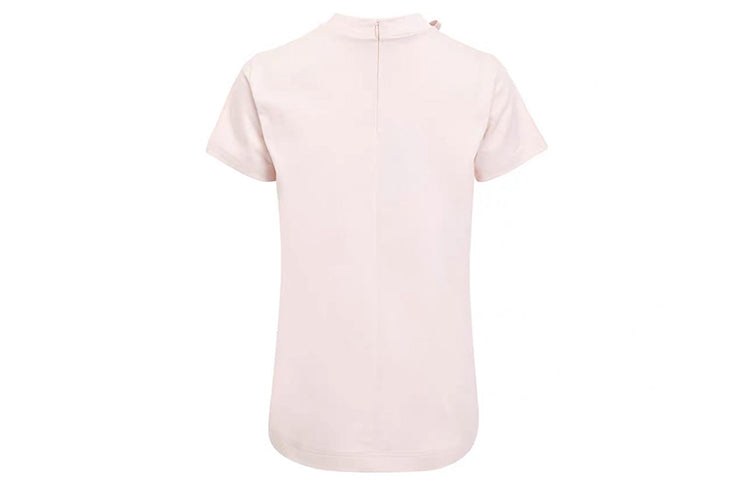 PRADA Cotton Satin Pink T-Shirt 39516G-1UIJ-F0VNM-S-201