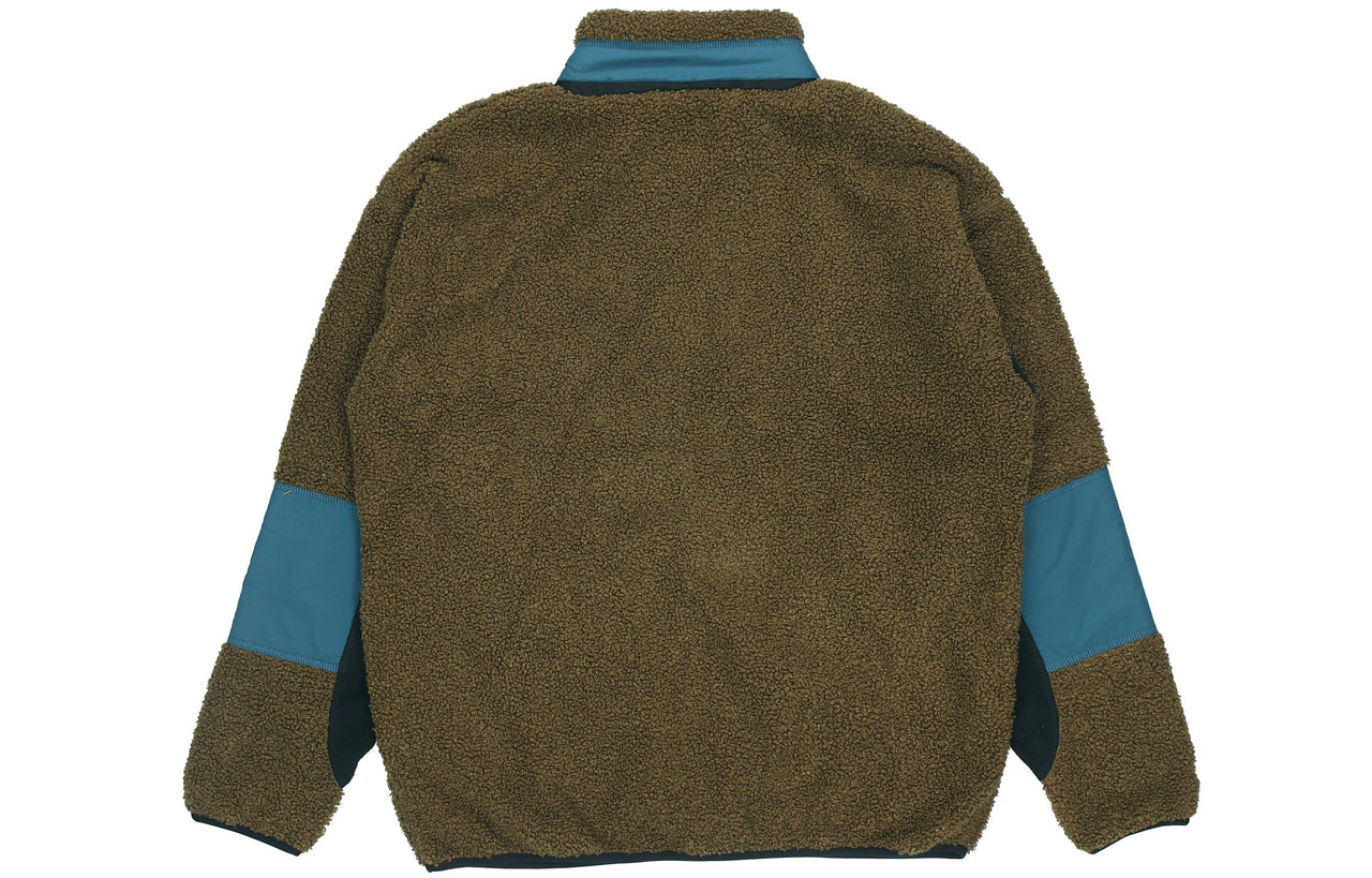 Converse Polar Fleece Sherpa Jacket 'Surplus Olive' 10018039-A03