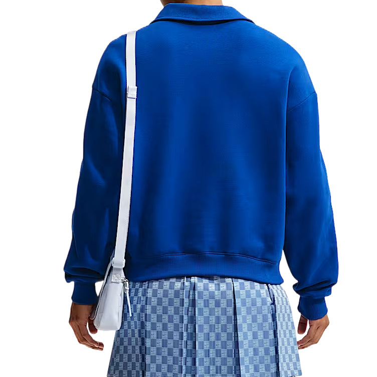 (WMNS) Nike Court Collection Fleece T-Shirt 'Old Royal' IU3253-417