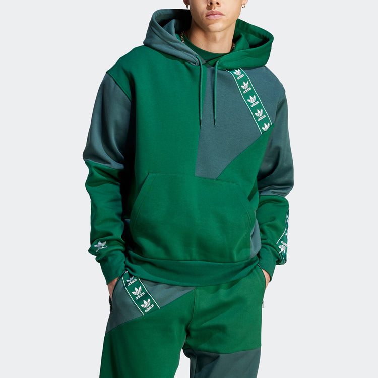 adidas originals ADC Patchwork Hoodie 'Green' HR3303