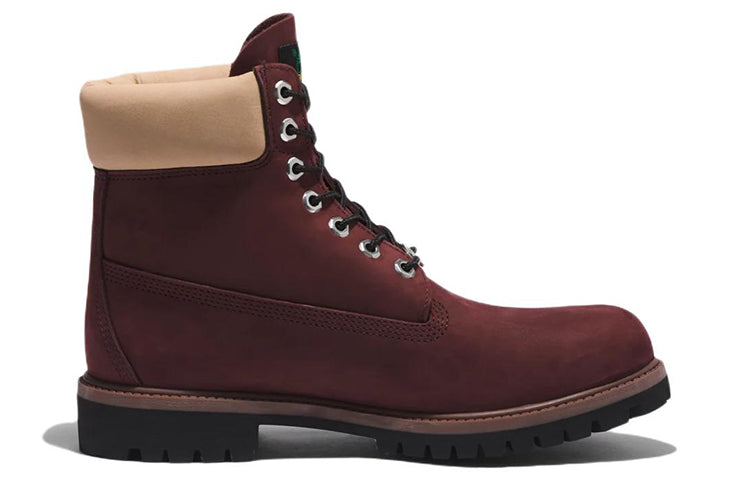 Timberland 6 Inch Premium Waterproof Boots 'Burgundy Nubuck' A2M1KC60