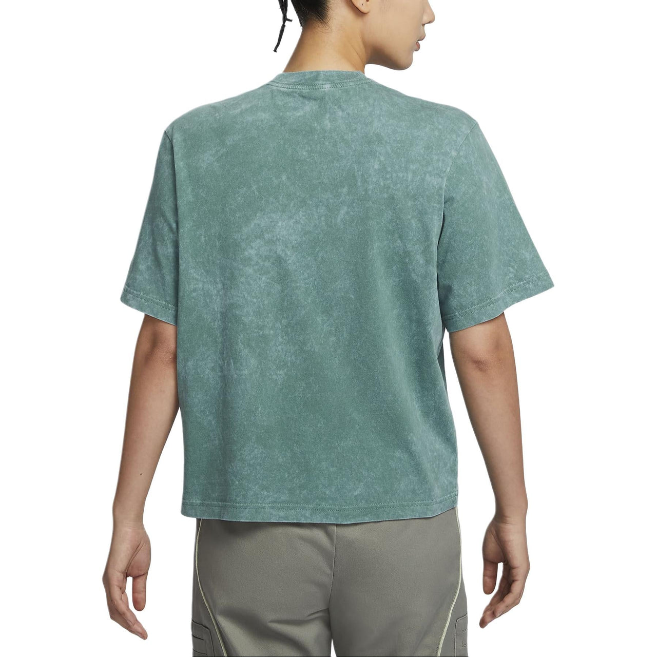 (WMNS) Nike Sportswear T-shirt Asia Sizing 'Washed Teal' FZ4886-361