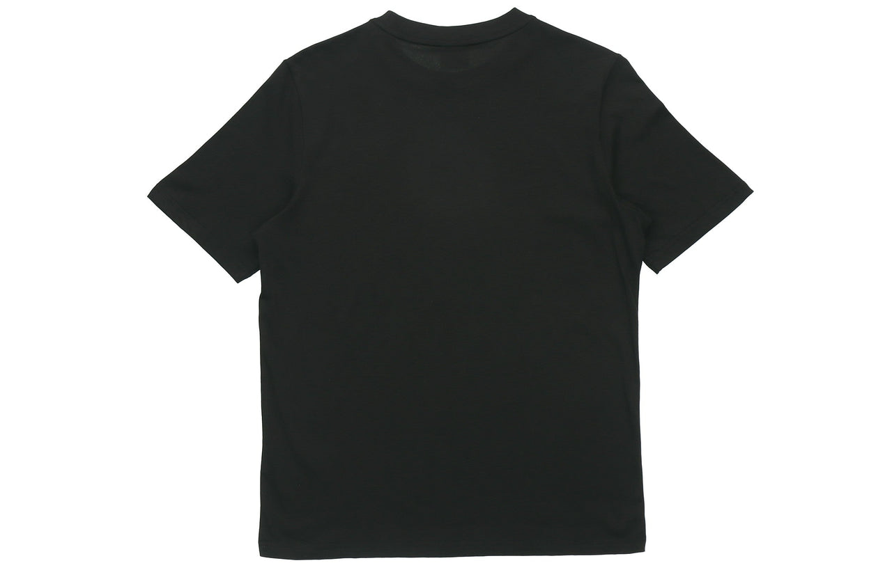 PUMA Intl Tee Multi-Color Logo Printing Sports Round Neck Short Sleeve Black 532274-51