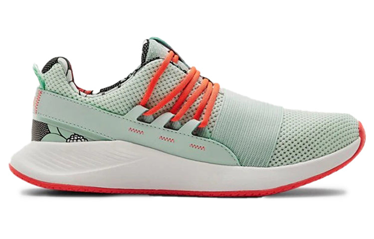 (WMNS) Under Armour Charged Breathe FN Print Blue/Orange 3023483-400