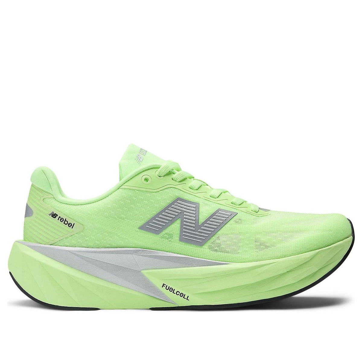 (WMNS)	New Balance FuelCell Rebel v5 'Lab Green Silver' WFCXLZ5