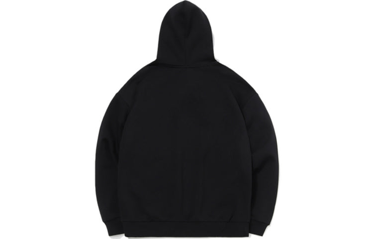 Li-Ning Sports Fashion Series Loose Pullover Hoodie 'Black' AWDQB38-1