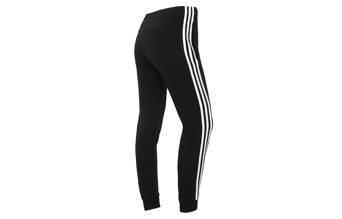 (WMNS) adidas W 3s Ft C Pt Sports Running Training Gym Knit Bundle Feet Long Pants/Trousers Autumn Black GM8733