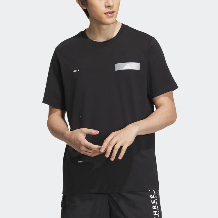 adidas Tech Ref T-Shirts 'Black' IA8095