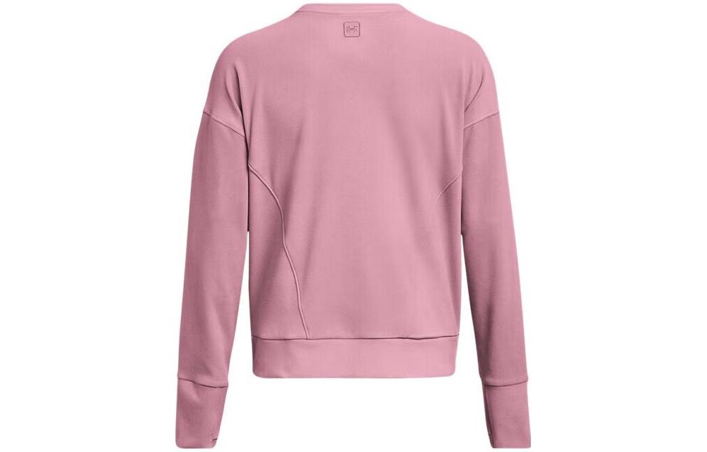 (WMNS) Under Armour Unstoppable Fleece Crew 'Pink' 1379880-697