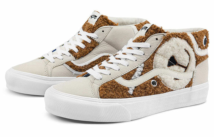 Vans Mid Zoo Skool Vlt Lx 'Grey Brown' VN0A7Q4S91R