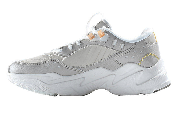 (WMNS) Li-Ning Retro Sport Leisure 'White Grey' AGCR334-2