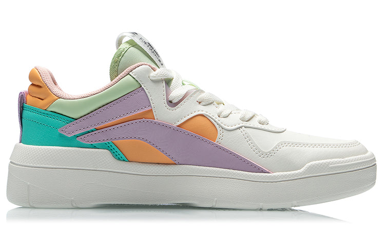 (WMNS) Li-Ning Superwave Low 'White Purple Green' AECR004-2