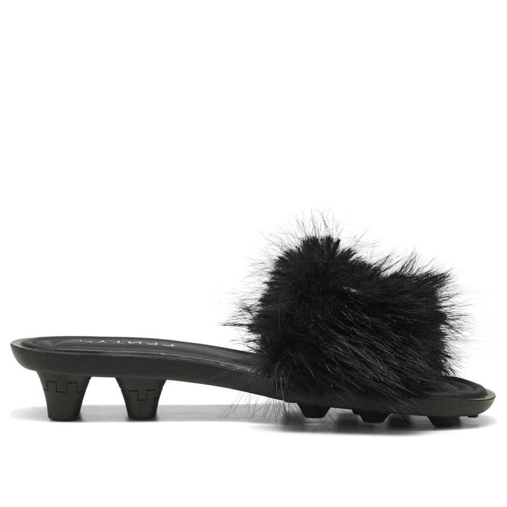 (WMNS) PUMA x FENTY Cat Cleat Sandals 'Chic Fur Black' 404768-02