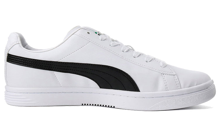 PUMA Court Star Low Top Casual Skate Shoes Unisex White Black 384676-01