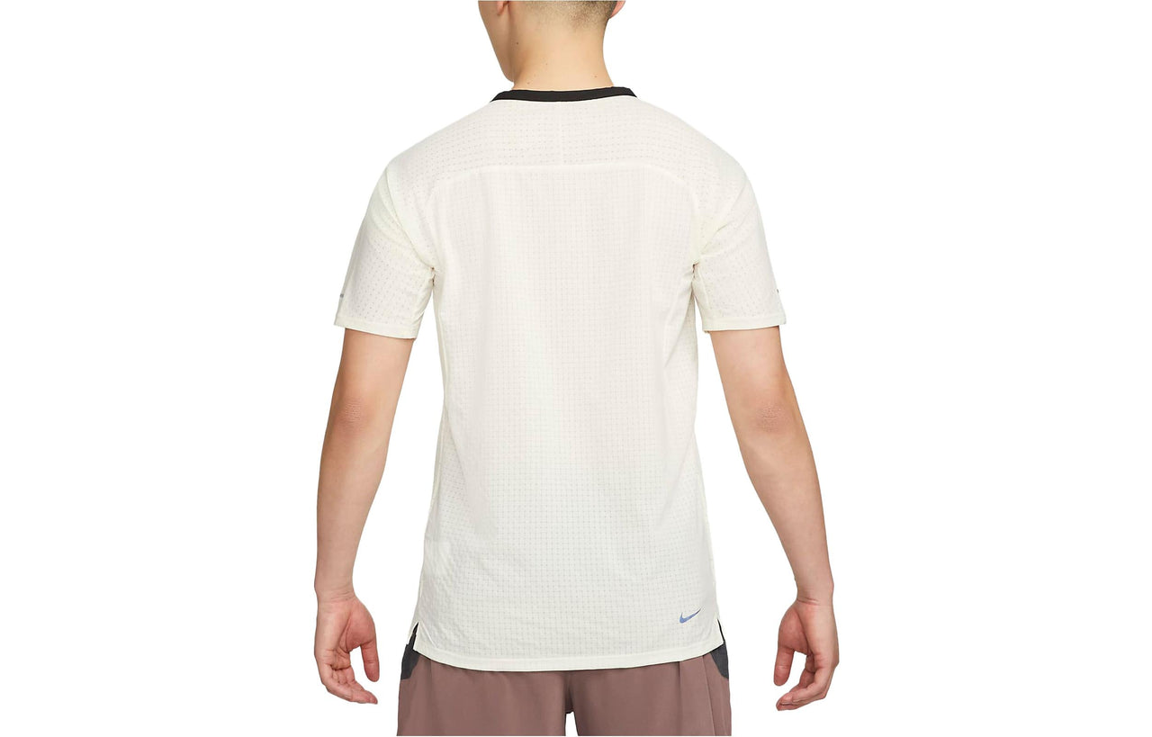 Nike Dri-FIT Trail Solar Chase Short Sleeve Trail Running T-Shirt 'Coconut Milk' DV9306-113
