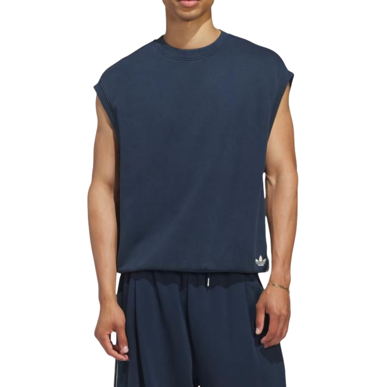 adidas Trefoil Vest Asia Sizing 'Night Indigo' KT7890