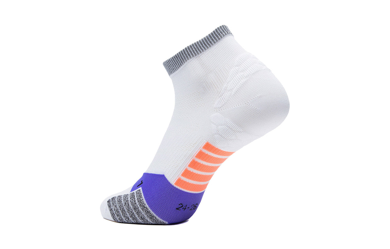 Li-Ning Running Short Socks 'White Purple' AWST101-5