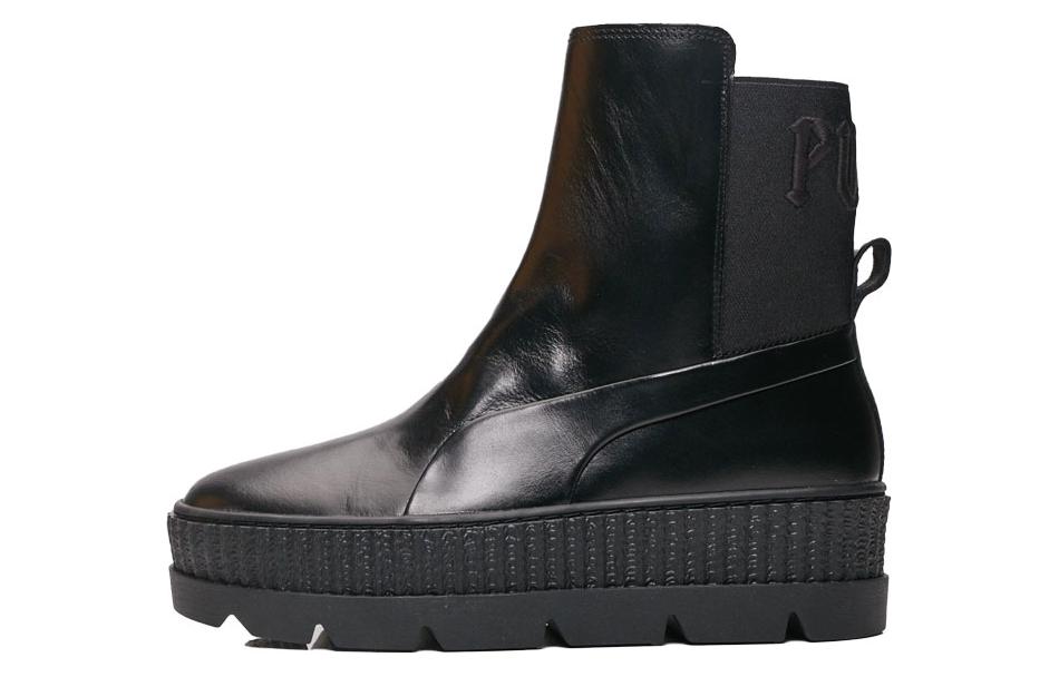(WMNS) PUMA Chelsea Sneaker Boot x Fenty 'Black' 366266-03