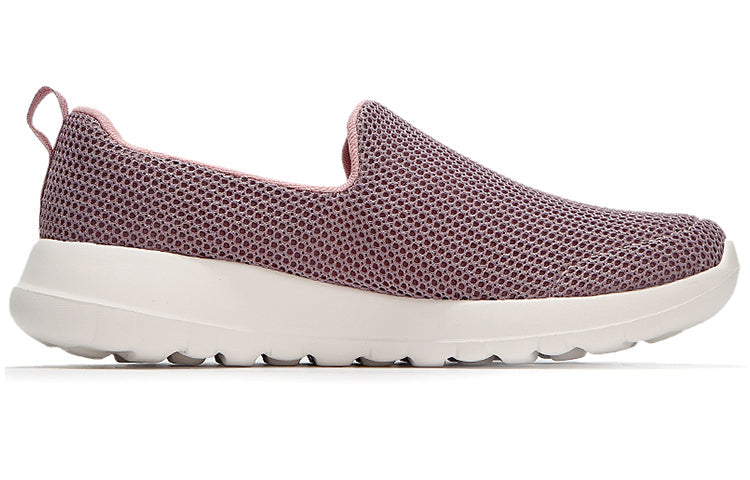 (WMNS) Skechers GO WALK Loafers Gray/Pink 15637-MVE
