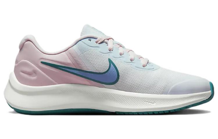 (GS) Nike Star Runner 3 'White Pink Mineral Teal' DA2776-102