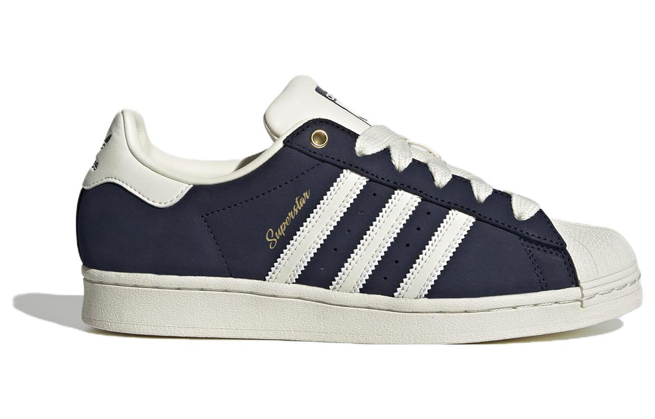 (WMNS) adidas Superstar 'Night Indigo Gold Script' IF7673