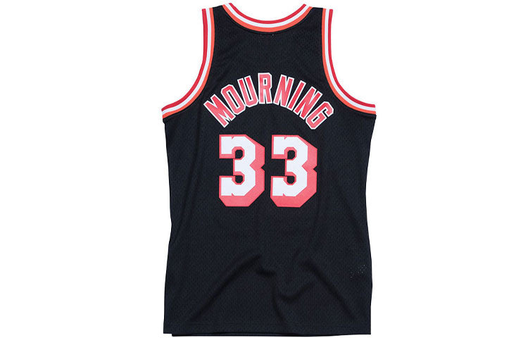 Mitchell & Ness NBA Swingman Jersey 'Miami Heat - Alonzo Mourning 1996-97' SMJYAC18093-MHEBLCK96AMO