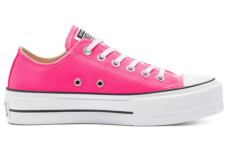 (WMNS) Converse Chuck Taylor All Star Platform Low 'Hyper Pink' 570324C