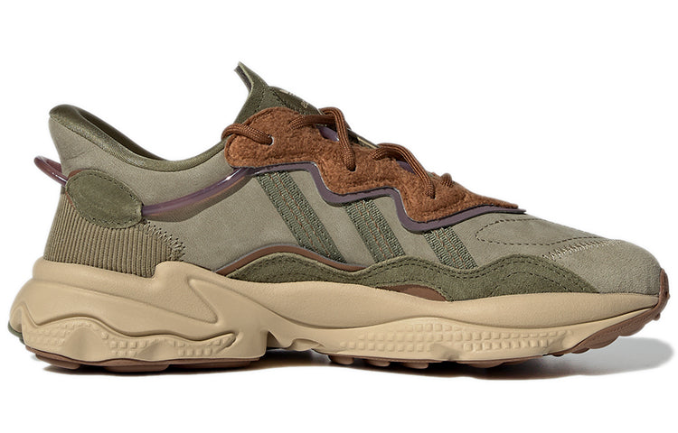 (WMNS) adidas originals Ozweego 'Green Brown' GX8824