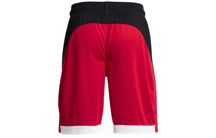 Under Armour Baseline 10 inch Shorts 'Red Black' 1370220-600
