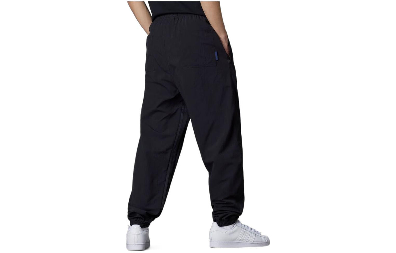 adidas Blue Version Essential Woven Chino Pants Asia Sizing 'Black' HM6496