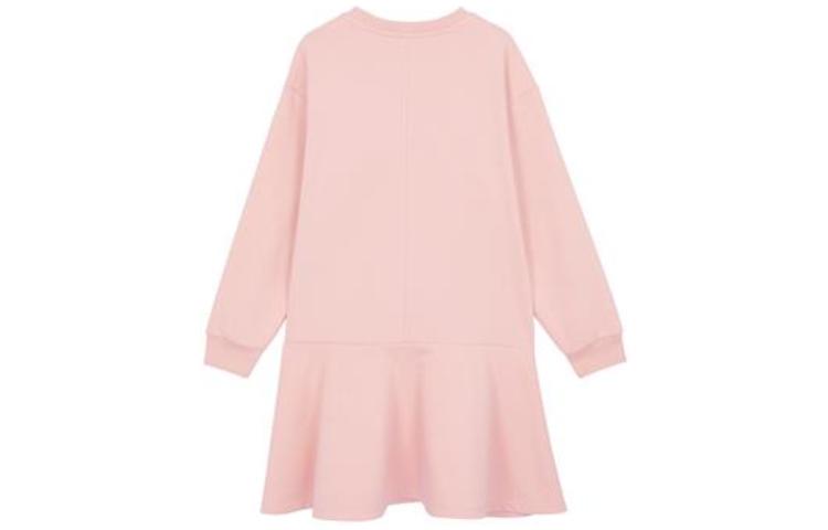 (GS) Skechers Hilarious Monster Series Letter Cartoon Printed Dress 'Pink Purple' L122G016