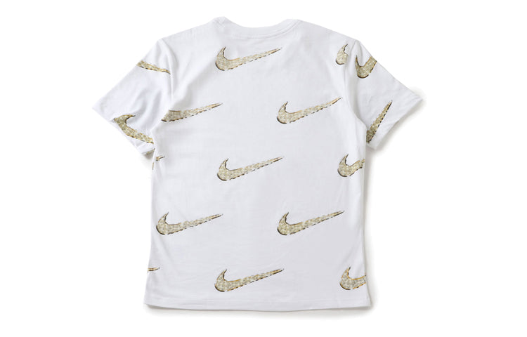 Nike Sportswear Hook Print Short Sleeve Male White BQ0634-100
