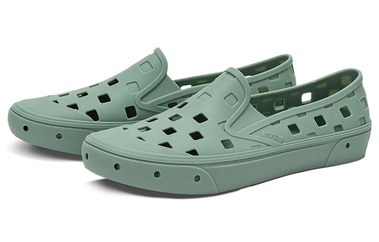 Vans Trek Slip-On Low Tops Casual Skateboarding Shoes Unisex Blue VN0A5HF8YV2