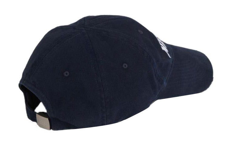 Balenciaga Cities New York Strap-Back Cap 'Navy' 680749410B24077