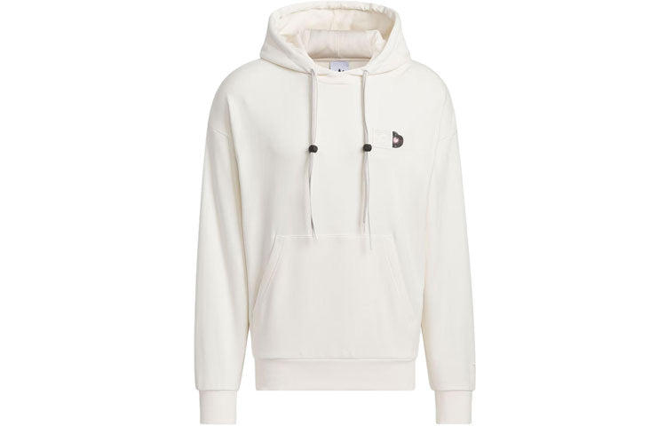 adidas Originals V-Day Hoodie Asia Sizing 'White Blue' JE3474