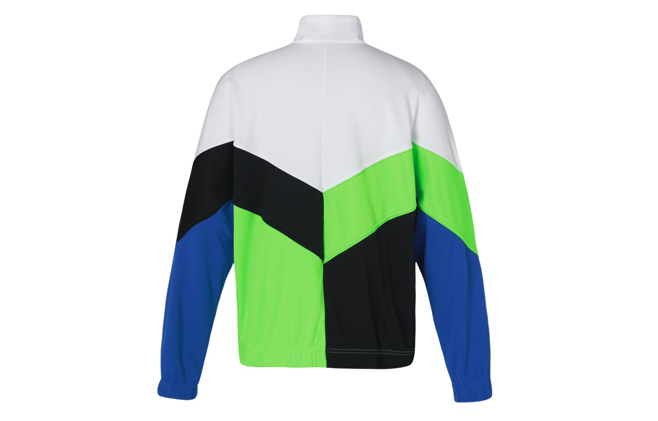 Nike Contrasting Colors Logo Athleisure Casual Sports Loose Jacket Multicolor DV3198-100