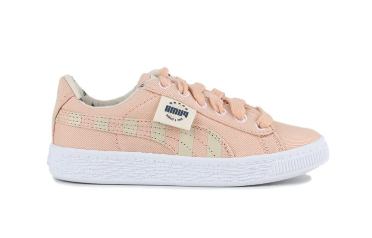 (PS) PUMA Basket Canvas Little 'TIme 4 Change - Pink Sand' 371756-01