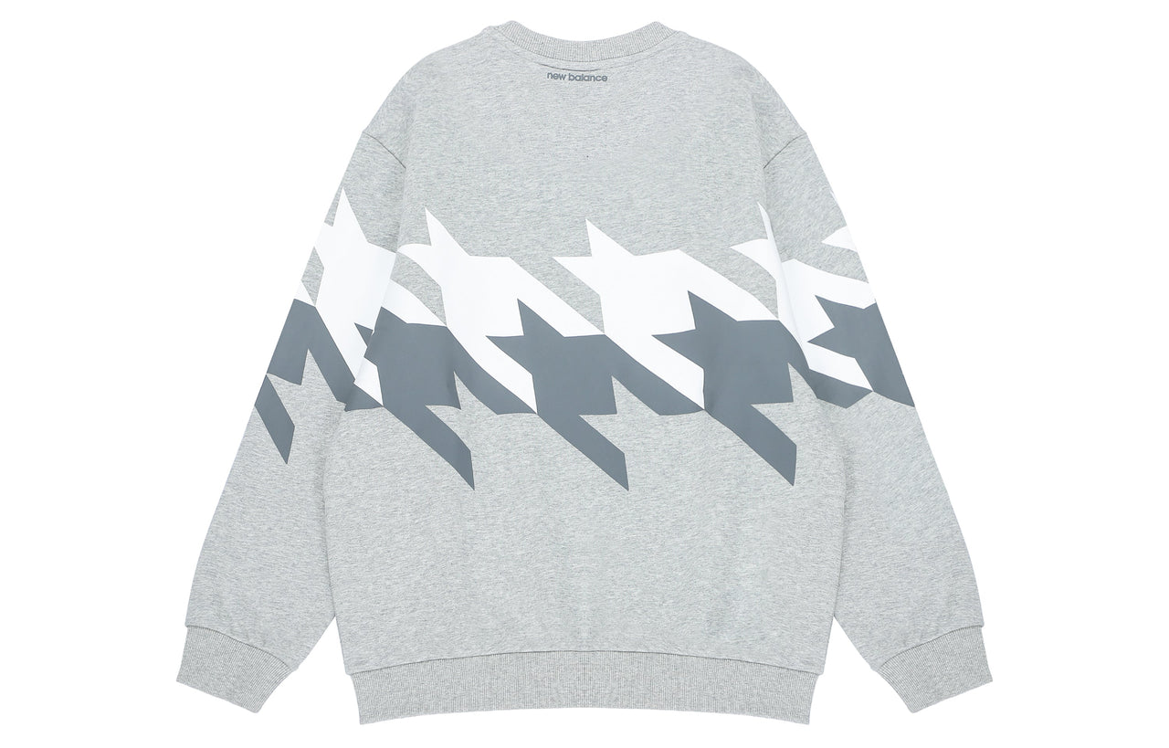 New Balance Sweatshirt 'Grey White' 5CC37253-MGR