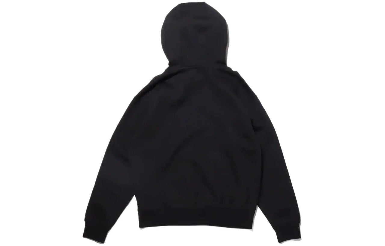 Men's Nike Logo Embroidered Solid Color Fleece Lined Black DA0316-010