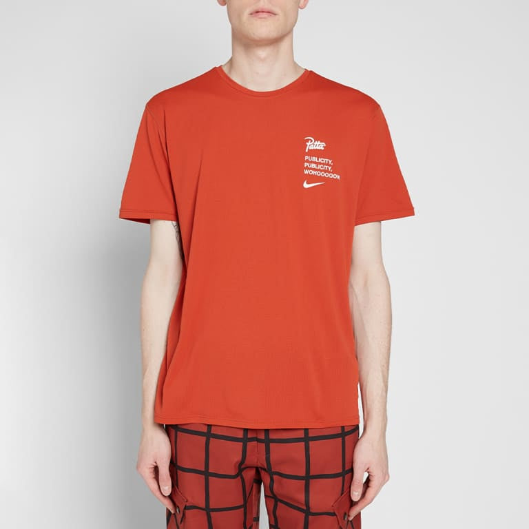 Nike x Patta T-Shirt 'Dragon Red White' AH6490-630