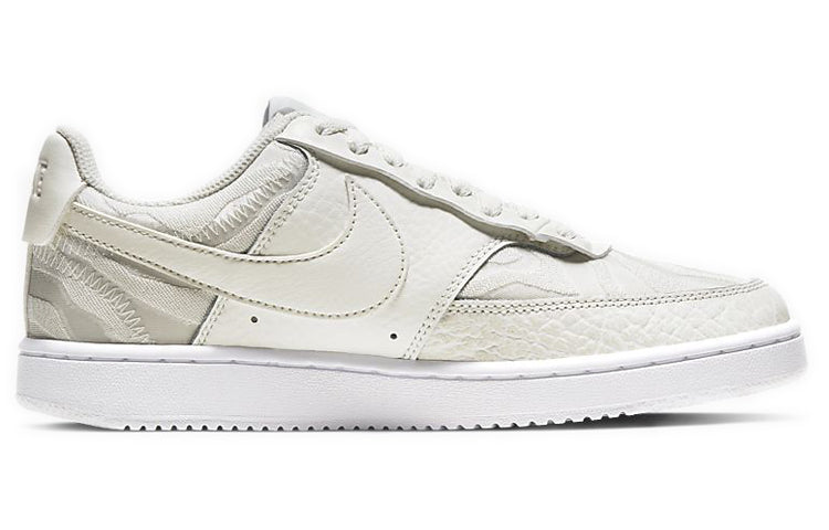 (WMNS) Nike Court Vision Low Premium 'Stacked Swoosh - Sail' CI7599-100