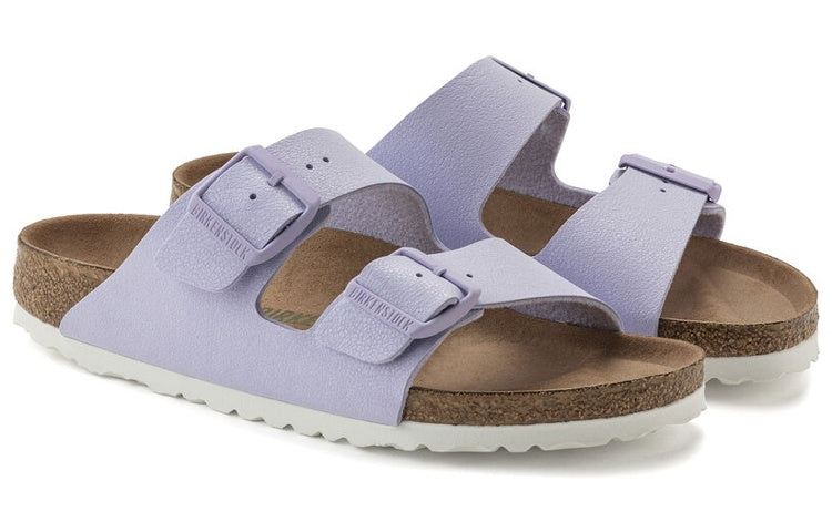 Birkenstock Arizona Vegan Birkibuc 'Lavender Fog' 1022607